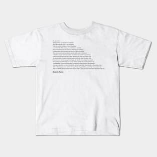 Beatrix Potter Quotes Kids T-Shirt